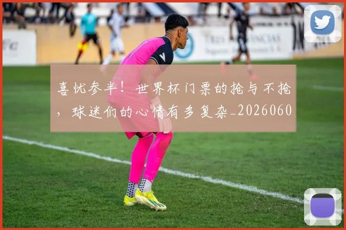 喜忧参半！世界杯门票的抢与不抢，球迷们的心情有多复杂_20260604144247